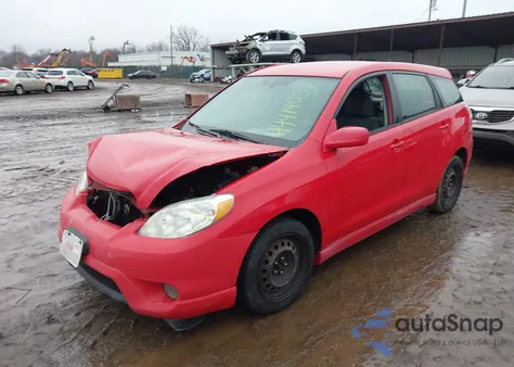 2007 Toyota Matrix Xr z USA, uszkodzony, nr VIN 2T1KR32EX7C683558